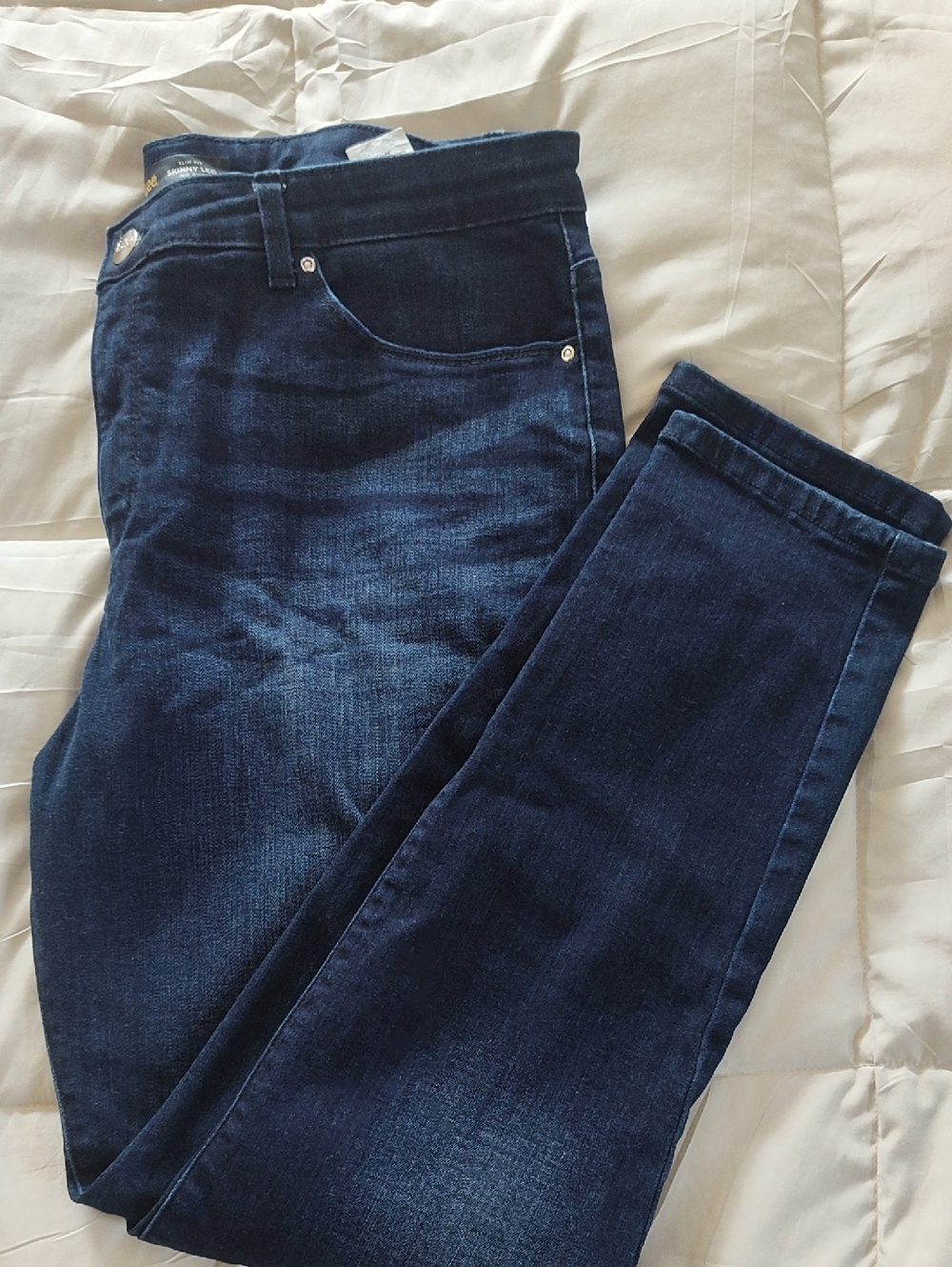 Lee Women's Dark Indigo Skinny Jeans